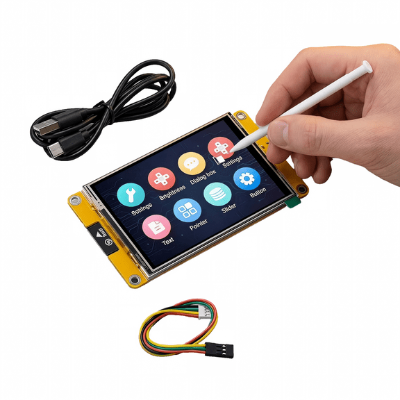 4.0'' 320x480 Touch Screen with ESP32-32E ESP32 Display with WiFi+BT, ST7796S Driver LCD TFT Screen Module for Arduino IoT