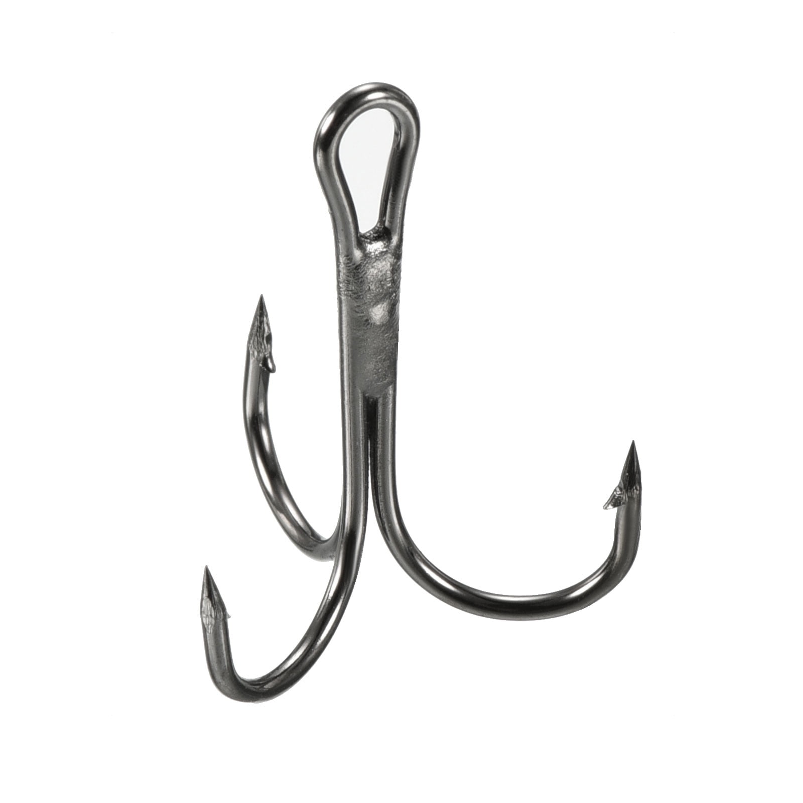 4# 0.91" Treble Fish Hooks Carbon Steel Bend Hook with Barbs, Black 50 Pack - Walmart.com 4# 0.91" Treble Fish Hooks Carbon Steel Bend Hook with Barbs, Black 50 Pack - Walmart.com