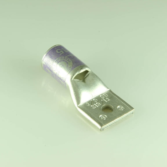 4/0 Ga., 1/4" Stud Copper Compression Lugs (1 per pack)