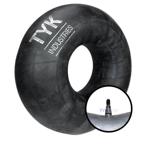 TYK Industries Tri Rib Farm Implement Tractor Tire Inner Tube TR15, 4.00-15, 5.00-15, 5.90-15