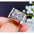 thumbnail image 1 of 4.00 CT Certified Round Cut Engagement Ring | Anniversary Gift For Her | Moissanite Diamond | Solitaire Wedding Ring | Womens Gift, 1 of 8