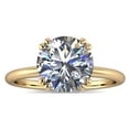 thumbnail image 1 of 4.00 Ct Brilliant Round Cut Diamond Bridal Rings for her Solid 14K Yellow Gold, 1 of 5