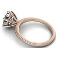 thumbnail image 1 of 4.00 Ct Excellent Round Diamond Wedding Rings for Women Solid 18K Rose Gold, 1 of 6