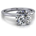 thumbnail image 1 of 4.00 Ct Excellent Round Diamond Wedding Rings for her Solid 950 Platinum, 1 of 7