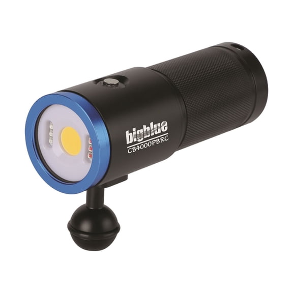 4,000 Lumen Video Light Plus Remote Control, Warm White w/ Red and Blue Modes