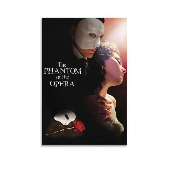 4-020-Phantom of The Opera Poster Picture Print Wall Art Poster Painting Canvas Posters Artworks Gift Room Aesthetic 16x24inch(40x60cm)