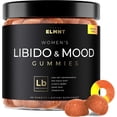 thumbnail image 1 of 4,050mg KSM66 Ashwagandha Gummies Libido Booster for Women, 30x Strength Red Maca Root (Peach Ring), 1 of 5