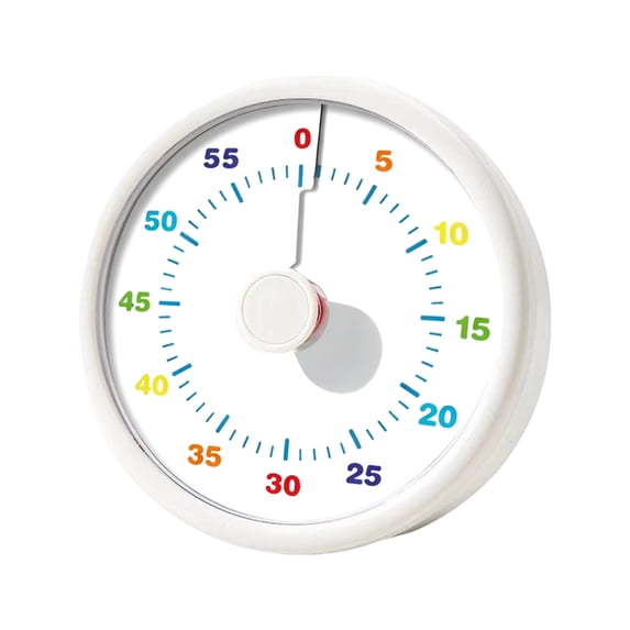 4.06in Round Visual 60 Minute Countdown Timer, Kids Pomodoro Time ...