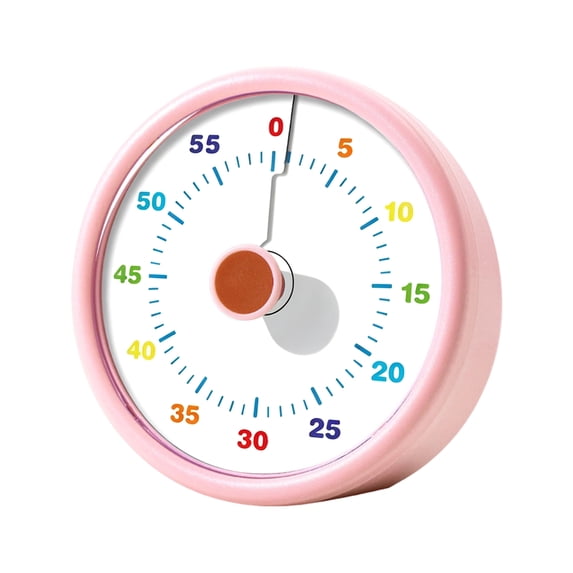 4.06in Round Visual 60 Minute Countdown Timer, Kids Pomodoro Time ...