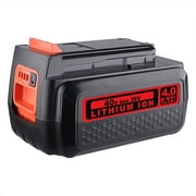 4.0Ah 40V MAX Lithium Battery LBXR36 Replacement for Original 40 Volt LBX2040 LBXR2036 LBX1540 LBX2540 Compatible with 36V Cordless Power Tools and Li-on Charger