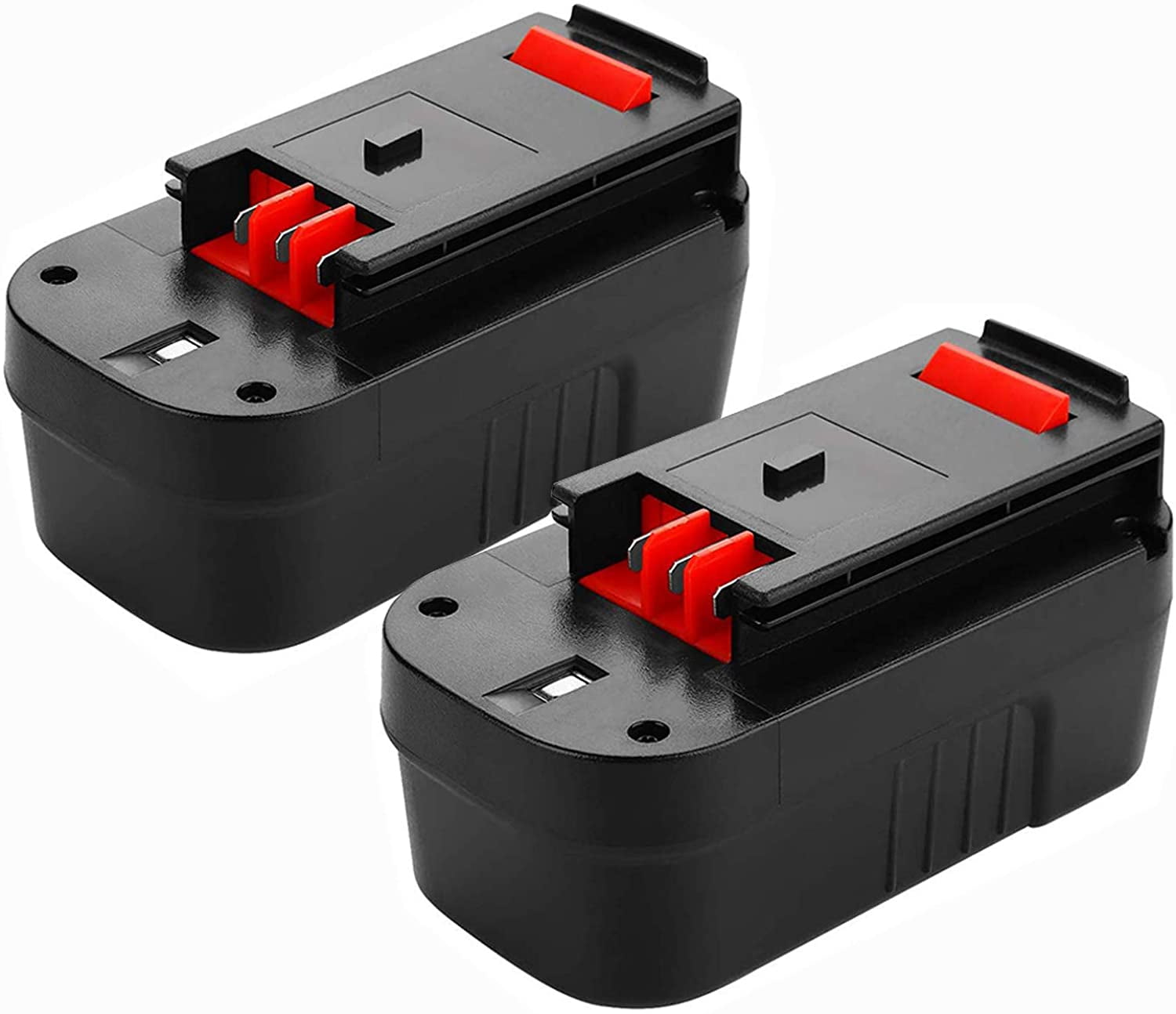 2 Pack For 18V Black & Decker Battery Replacement