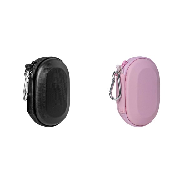 4.1*2.9 Inch Hard Travel Case Compatible with Wireless Mouse, Mouse Storage Box with Shockproof Shell, Universal Storage Case for Travel Business, Compact EVA Protective Case for Mouse Accessories