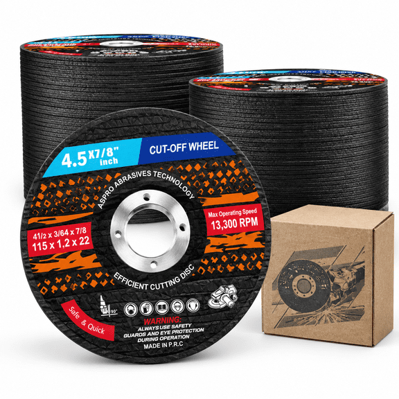 4 1/2 Cut Off Wheel For Metal 140 2x Longer Life Angle