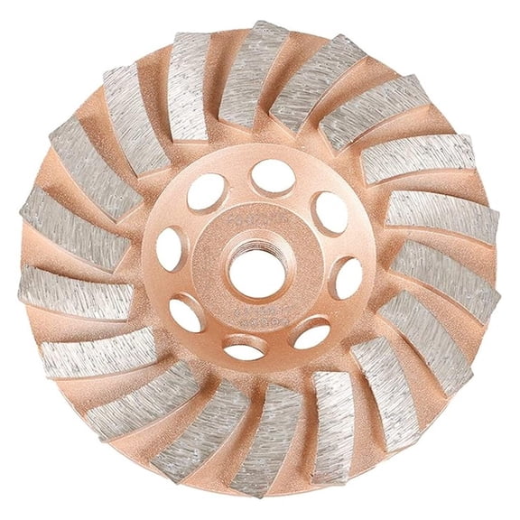 4-1/2 Inch 18 Turbo Segments 5/8 Inch -11 Arbor Grinding Wheels Cup Grinding Wheels Fit for Concrete and Masonry Available