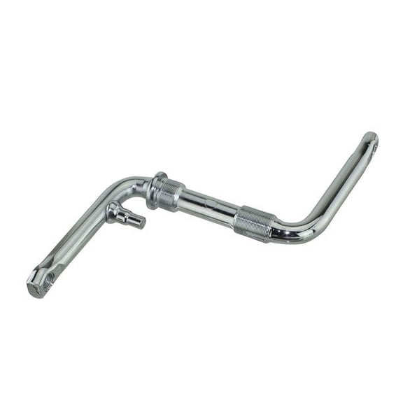 OG 4 1/2" One Piece Steel Bicycle Crank Chrome 115mm