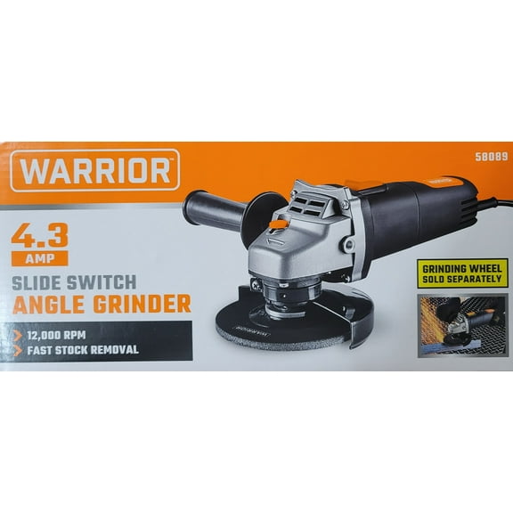 4-1/2 in. Angle Grinder with Slide Switch 4.3 amp