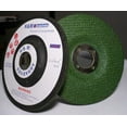 thumbnail image 1 of 4-1/2" x 1/8" x 7/8" Flexible Grinding Wheel green corp disc, 1 of 2