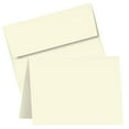 thumbnail image 1 of A6 Blank Cream Folding Greeting Cards | 4.5 x 6 Inches (When Folded) | Durable and Thick 80lb (216gsm) Card Stock | 50 Cards and Envelopes per Pack, 1 of 5