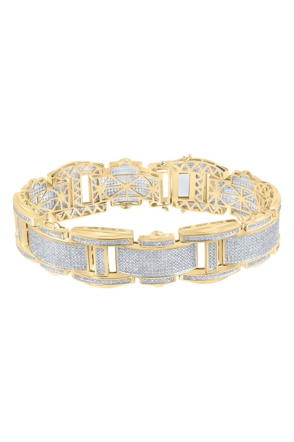 4 1/2CT-DIA MICRO-PAVE BRACELET