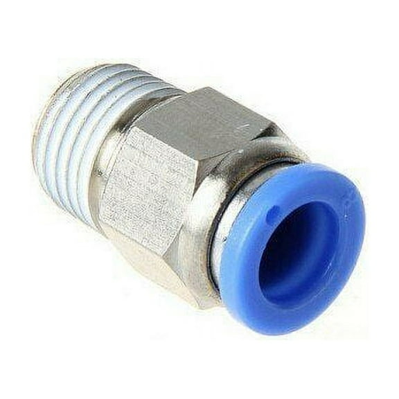 (4) 1/4" OD Tube X 1/8" NPT Pneumatic Fitting, Push To Connect Air Fitting