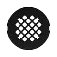 thumbnail image 1 of 4 1/4” Snap-In Shower Drain Grate - Matte Black - Replacement Cover - VHI - Handyman Designed & Tested In America - Will Never Bend or Break, 1 of 5