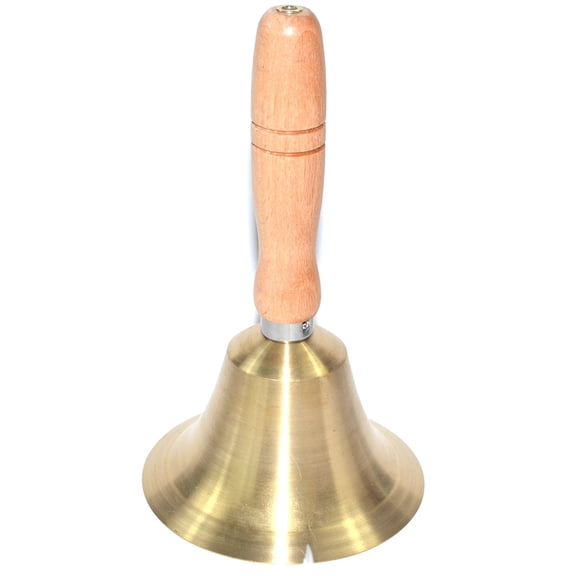 4 1/4" x 7 1/2" Brass Hand bell | Trending Now