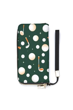 4.17.9in Long Hand Purse With Large Capacity And Multiple Card Slots Are Widely Used For Going Out Shopping And Playing Parties Smoothly Seamless Golf Pattern