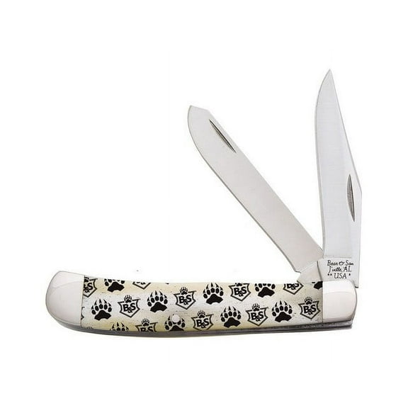 4 1/8"" White Smooth Bone Trap