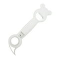 thumbnail image 1 of 4 in 1 Beer Bottle Opener, New Multifunction Jar Can Beer Bottle Opener Cute Bear Bottle Opener, Upgrade Handheld Can Beer Opener for Jelly Jars Wine Beer Cans Sauce Bottles (White), 1 of 3