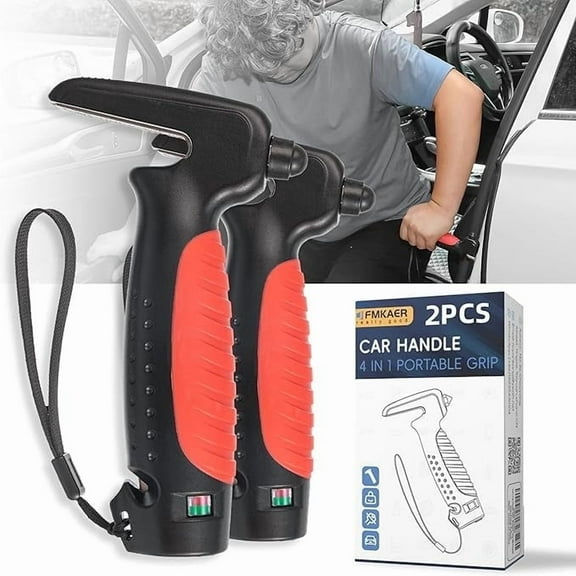 Car Handle Assist 4-in-1 Multifunction Portable for Seniors, Max 450 Lbs