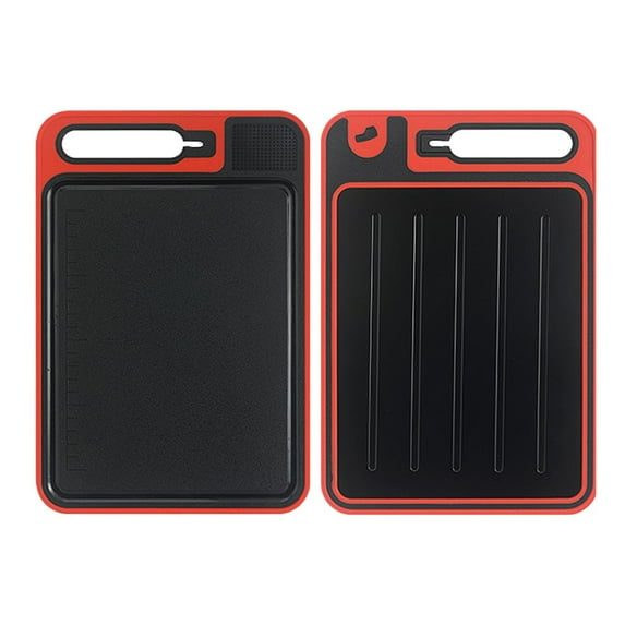 4 in 1 Defrosting Tray for Frozen Meat with Cutting Board Thawing Tray for Frozen Meat Defrosting Tray for Frozen Meat Rapid and Safer Way of Thawing Food Defroster Plate Thaw by Natural Heating