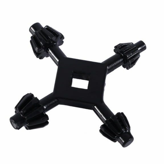 4 in 1 Drill Chuck Key Wrench, 1/4" 3/8" 1/2" Sizes Replacement Tool for Electric Drills, Drill Presses, Power Tool Chucks, for DIY, Home Improvement, Construction Projects, 1 Pcs, 2.95x2.95"