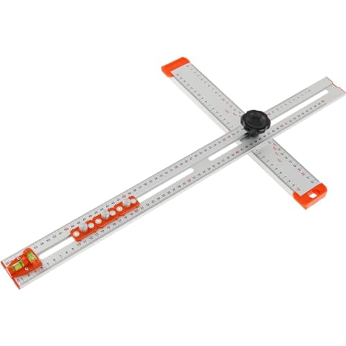 4 in 1 Drilling Positioning Ruler Cabinet Hardware Jig Adjustable T ...