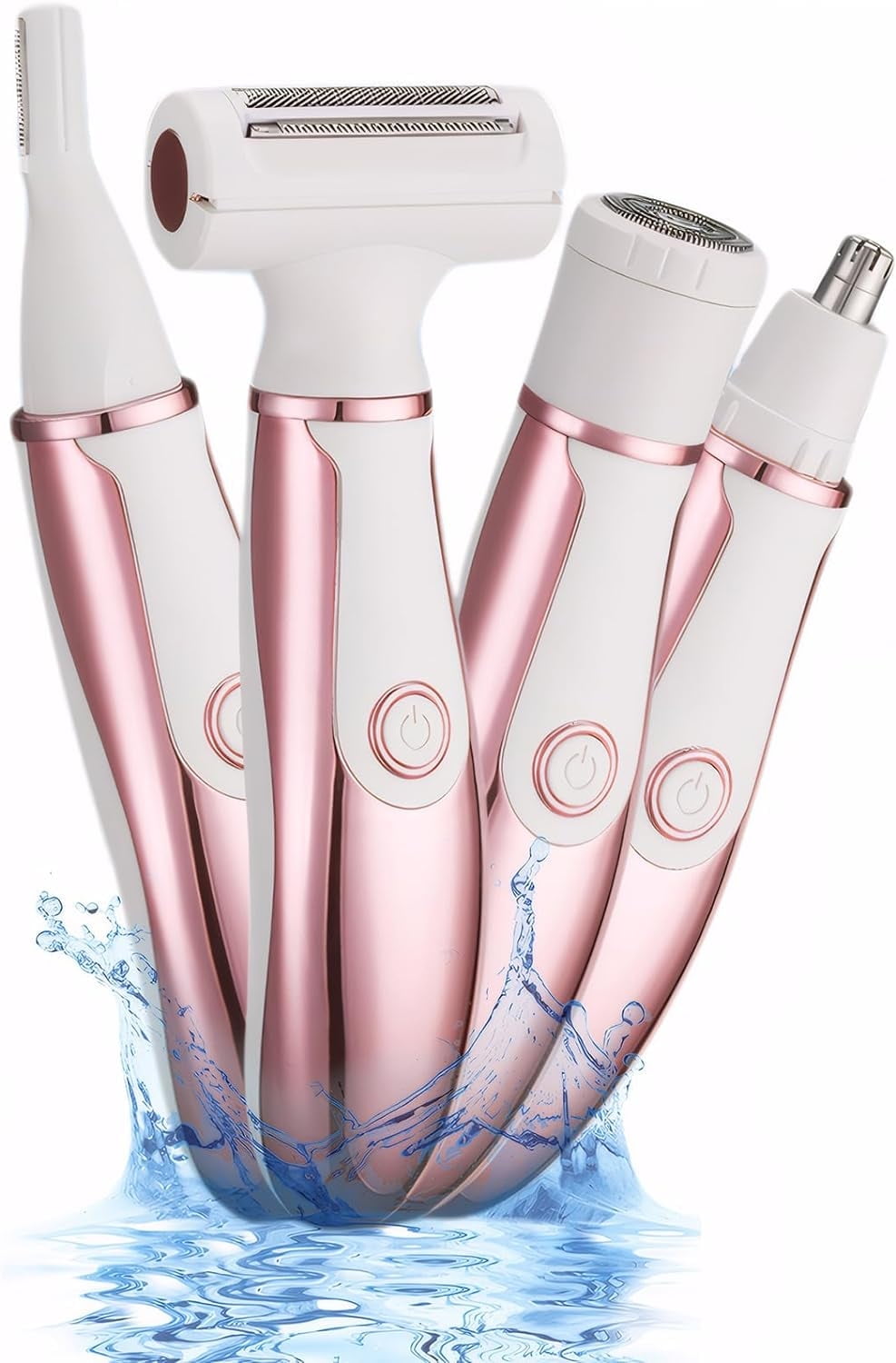 Avon Electric Razor 4 in 1 Electric Razor for Women, Anpro Cordless Face Shaver Set, Wet ...