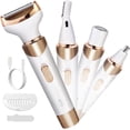thumbnail image 1 of Obacre 4 in 1 Electric Razors for Women, Shaver for Women, Trimmer for Women, Lady Electric Bikini Shaver for Women Pubic Hair,Portable Rechargeable Women Face Shavers for Face, Underarm and Legs, 1 of 10