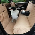 4 in 1 Full Coverage Dog Car Floor Hammock,100 Waterproof Dog Car Seat