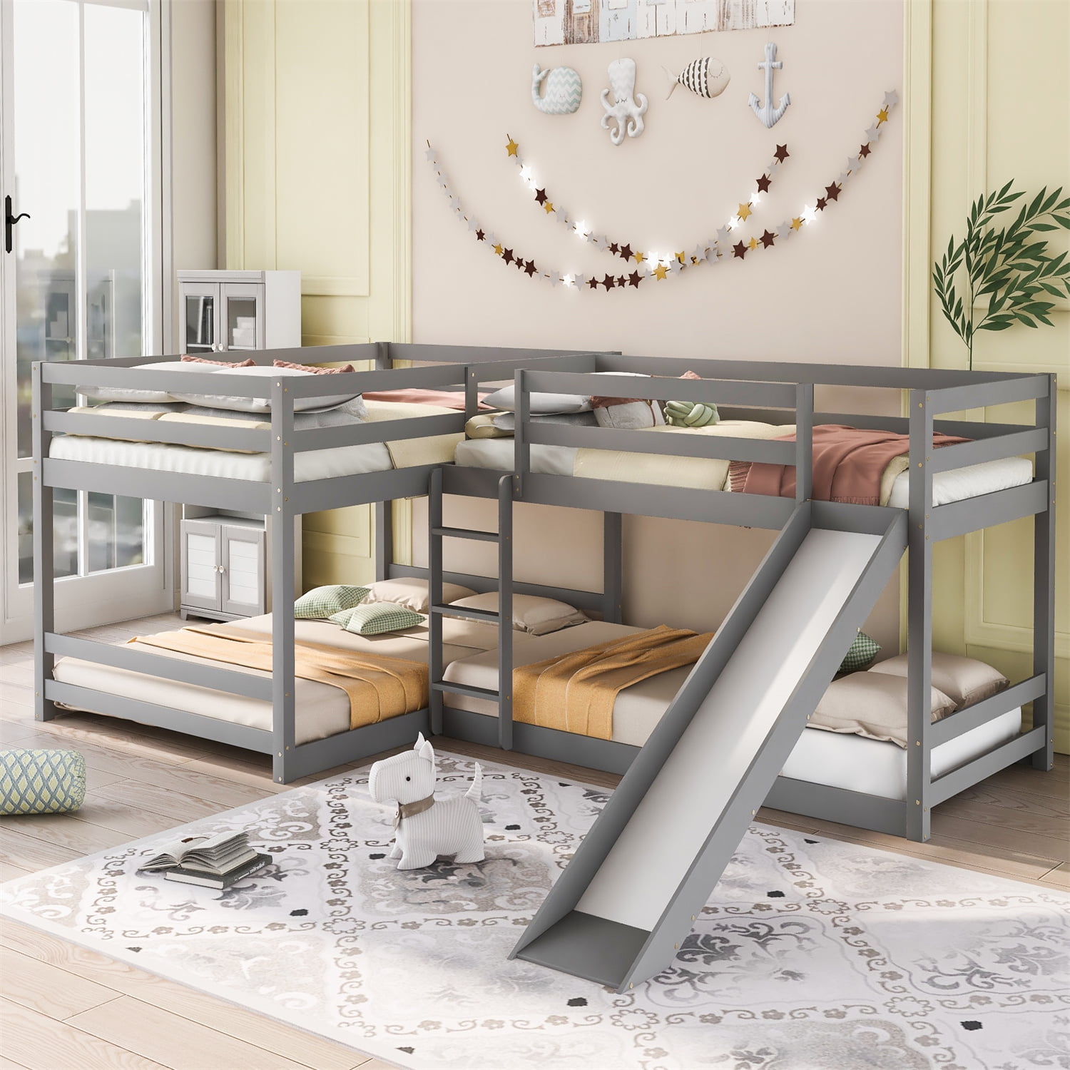 Low full deals size bunk beds