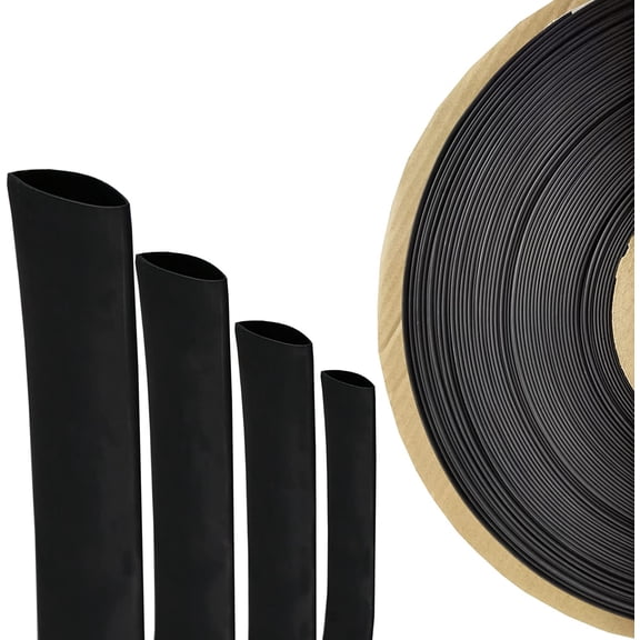 4:1 Heat Shrink Tubing Adhesive Waterproof Glue Insulated Dual Wall Black Heat Shrinkable Tube Sleeve