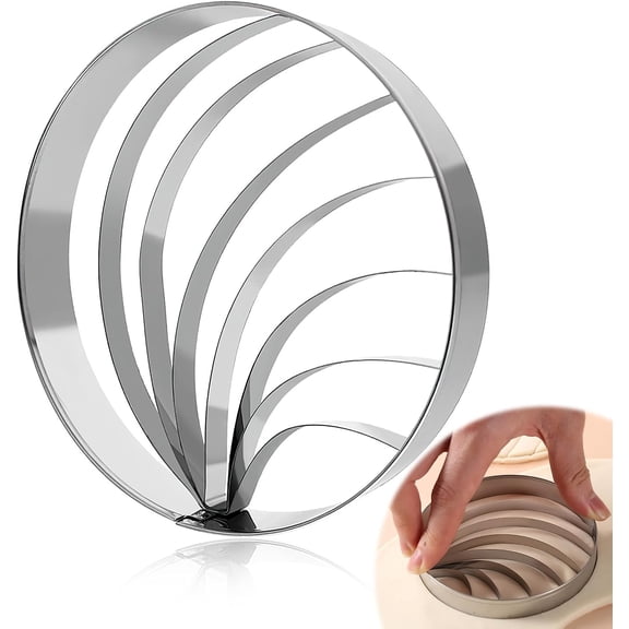 4.1 Inch Concha Cutter, Concha Stamp & Conchas Donut Cutter  Ideal for Mexican Coffee, Hot Chocolate, Day of the Dead, Mexican Theme Parties, Festive & Family Gatherings