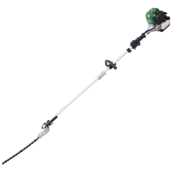 4 in 1 Multi-Functional Trimming Tool, 38CC 4 stroke Garden Tool System with Gas Pole Saw, Hedge Trimmer, Grass Trimmer, and Brush Cutter EPA Compliant,