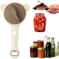 thumbnail image 1 of 4 in 1 Multi-Purpose Jar Opener for Weak Hands, Adjustable Bottle Can Opener with Non-Slip Grip, Universal Lid Tool for Small Jars and Large Containers, Kitchen Gadgets for Elderly Arthritis (1 Pack), 1 of 7