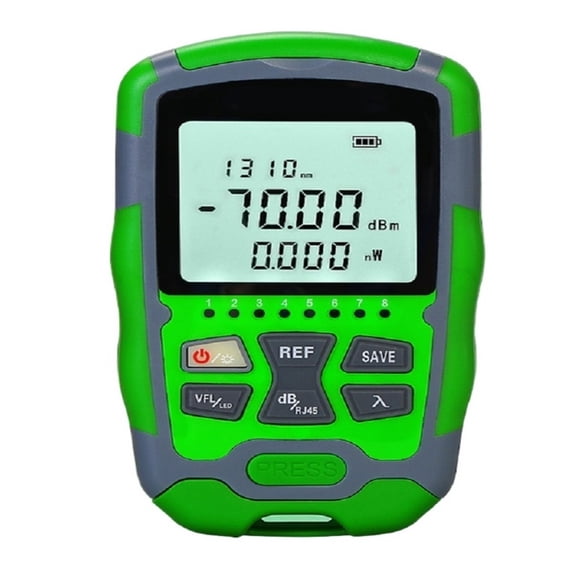 4 In 1 Multifunction Fiber Network Cable Tester,AUA-MC70 Optical Power Meter -70~+10dBm Visual Fault Locator,1-50MW VFL FTTH OPM ,Wide Measuring Range