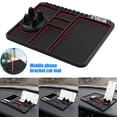 thumbnail image 1 of 4 in 1 Non Slip Phone Pad for Car Anti Slip Mat Universal 362°Dashboard Cell Phone Holder Multifunctional Non-Slip Phone Mat with Temporary Parking Number, 1 of 8