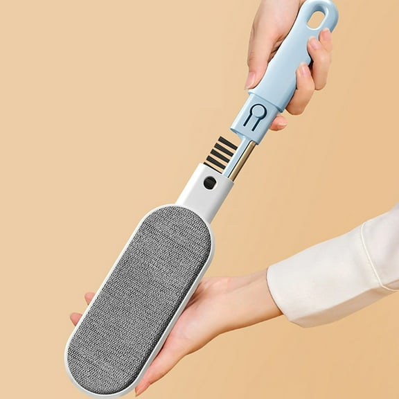 4 In 1 Pet Hair Remover,Reusable Lint Remover Brush,Pet Fur Removal Tool,Carpet Scraper Rake Cleaner,Multi Surface Furniture Cleaner,Couch Blanket Lint Remover,Portable Easy Clean Pet Hair Tool