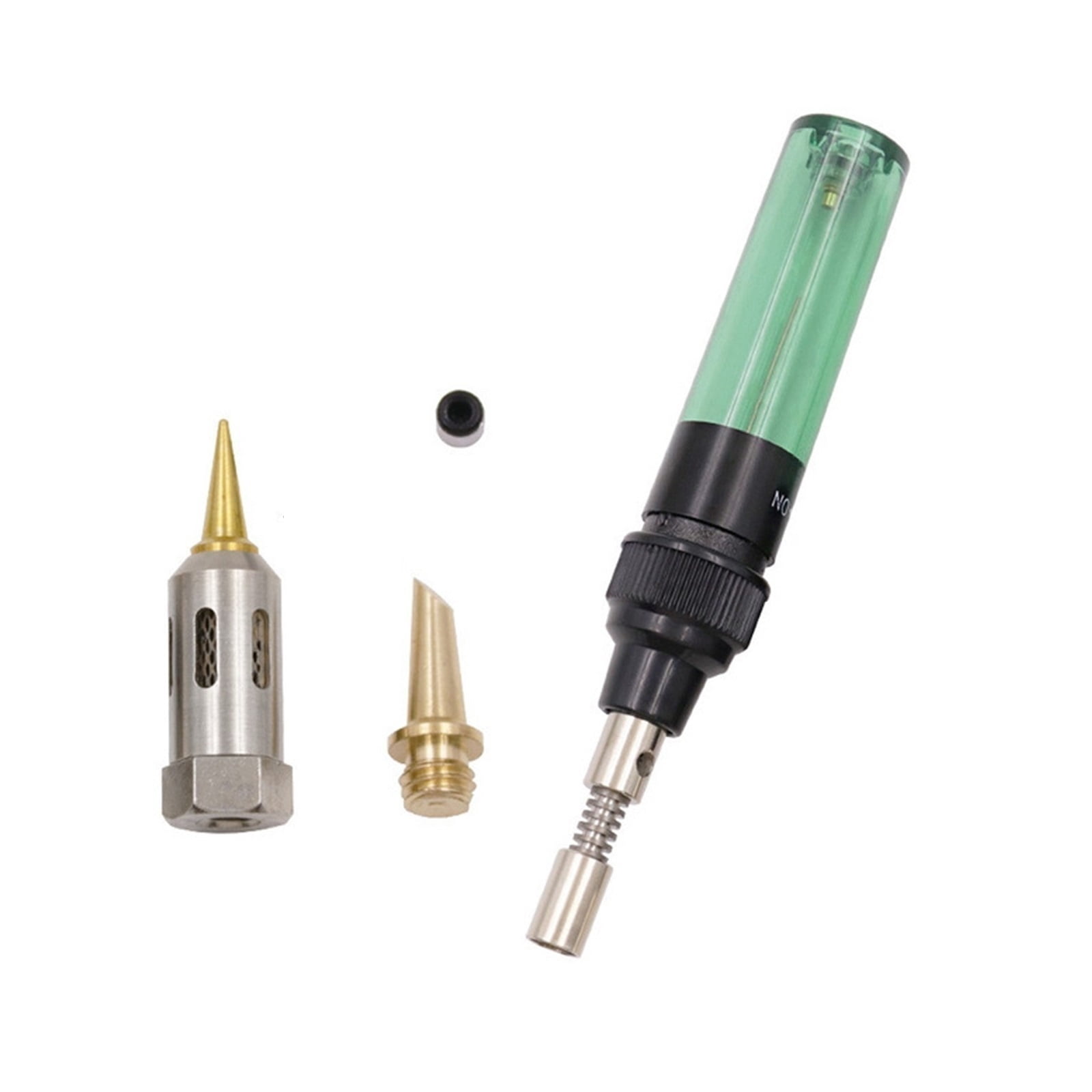 4 In 1 Portable Soldering Iron Set Welding Pen,Burner Blow Torch Gas Soldering Iron Cordless Butane Tip Tool,welding Equipment ,Accurate Temperature Control