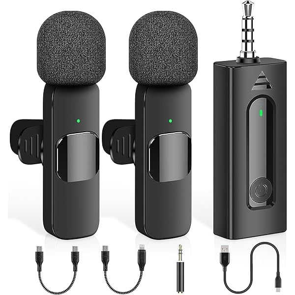 in Professional Wireless Lavalier Microphone Pack Mini