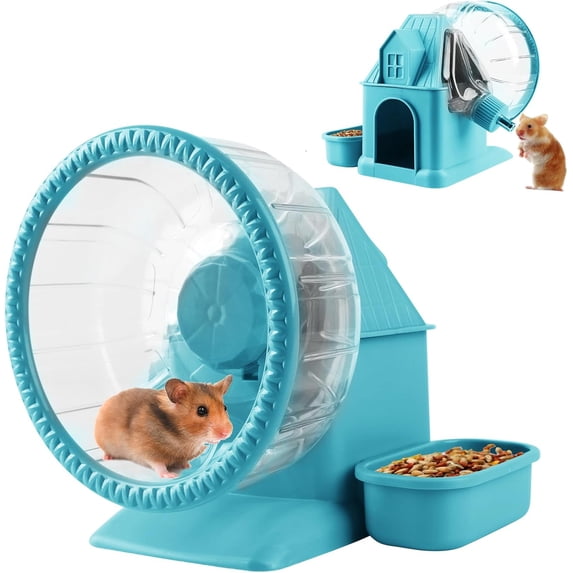 Picture of 4 in 1 Silent Large Hamster Wheel Multifunctional Hamster Running Wheel ...