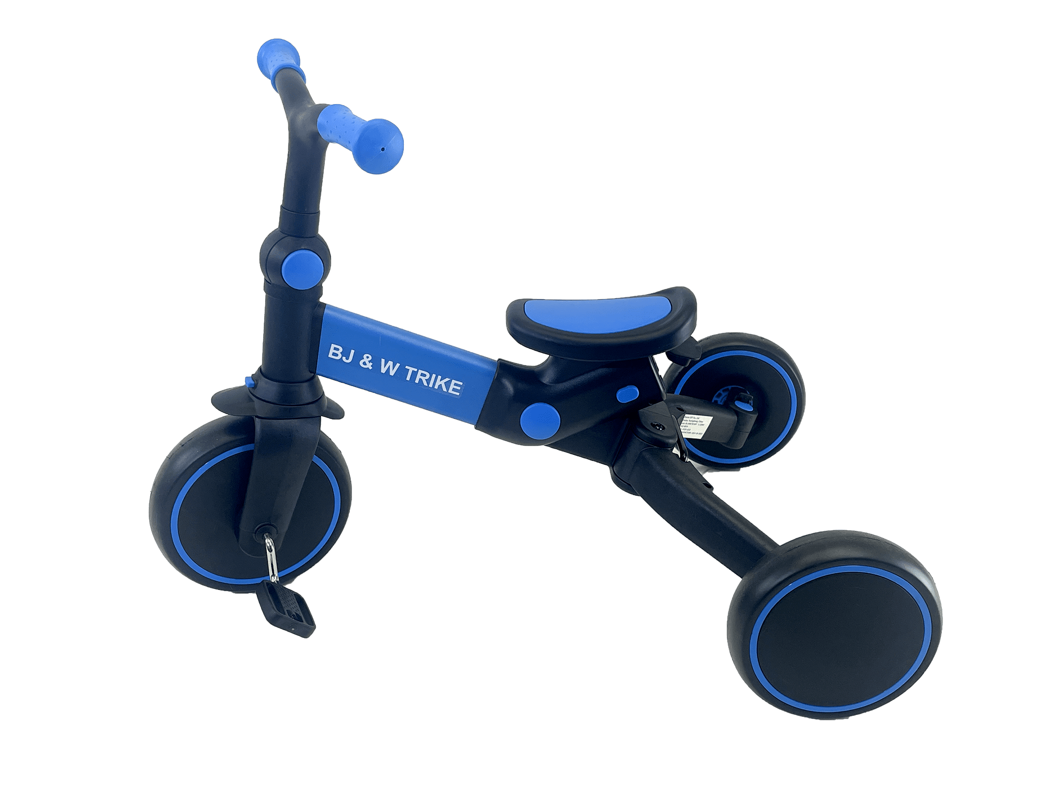 4 in 1 Toddler Bike for 2 to 5 Years Old Kids Kids Toddler Trikes Tricycle Removable Pedales Balance Training with Parent Steering Push Handle