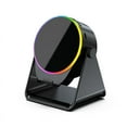 thumbnail image 1 of 4 in 1 Wireless Induction Audio Bluetooth Speaker, 360° Rotating Stand with LED, Universal Speaker Stand for Surround Sound and Charger, Portable Desktop Stand Gift for Home, Shower, Outdoor, 1 of 18