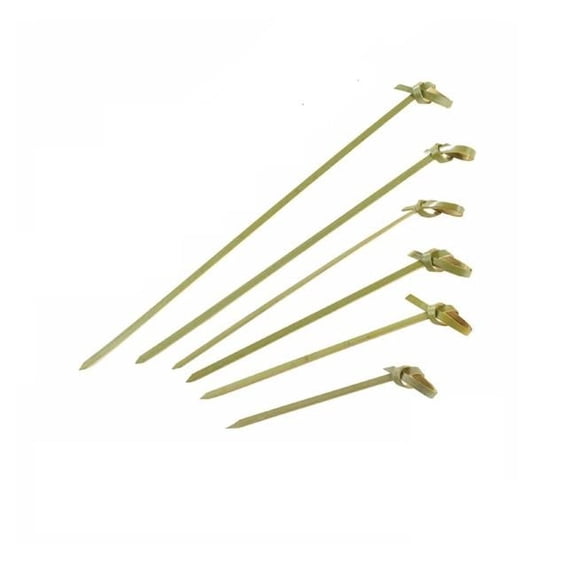 4.1 in. Bamboo Looped Skewers - 600 Piece